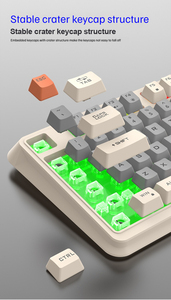 迅狐K82游戏有线键盘RGB USB端口发光键盘94键有线笔记本电脑台式机 - Product Image 6