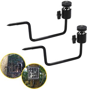 Trail Camera <strong>Mount</strong> Tree Bracket 1/4 Inch Screw Solar Panel Holder Hunting Camera Bracket Wildlife Camera Holder <strong>Mount</strong> Universal - Product Image 5