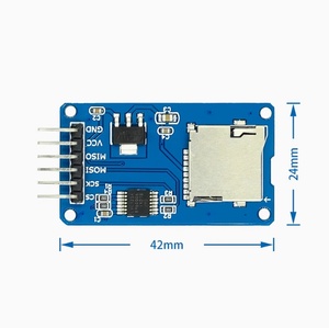 Micro SD-Karten modul SPI-Schnitts telle TF-Kartenleser und-schreiber mit Level Conversion-Chip - Product Image 2