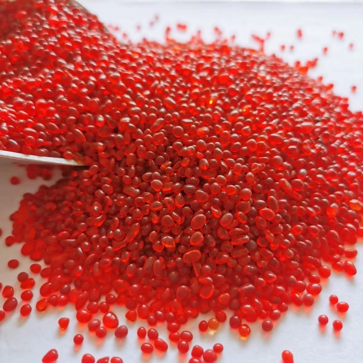 Bright red