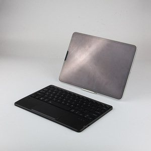 Teclado de tableta inalámbrico BT ultrafino español/alemán/francés/japonés/coreano/ruso teclado de tableta táctil retroiluminado Universal - Product Image 2