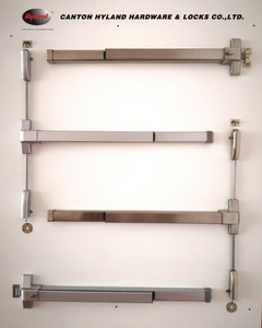 シングルドアリーフ防火扉出口装置ハイランドOEM南米スタイルドアパニックプッシュバーロック301タイプ、
