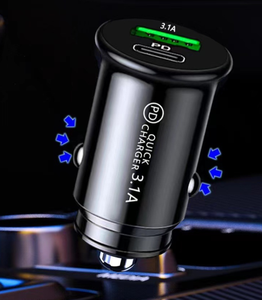 18W PD <strong>USB</strong> 3.1A Fast Car <strong>USB</strong> Charging Power <strong>Mini</strong> <strong>Adaptor</strong> for Iphone 11 12 Pro Max for Samsung S10 S20 S21 Plus Ultra Note 20 - Product Image 3