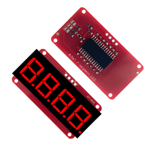 Modulo Display LED rosso OKY4086-4 0.56 "4 cifre 7 segmenti HT16K33 I2C modulo Display digitale