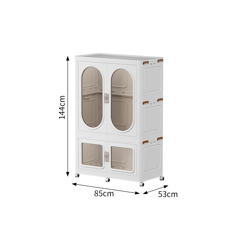 White 84*52.8*143.8cm