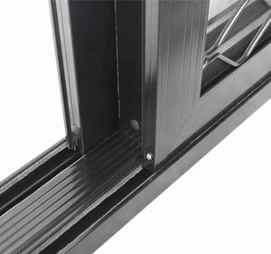 Amerikan tarzı slayt çift camlı çerçeve Windows çizim alüminyum sürgülü pencereler - Product Image 6