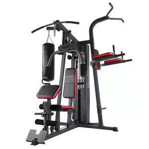 100LBウェイトスタックを備えた工場卸売マルチトレーニング多機能トレーナー3ステーションホームジム - Product Image 1