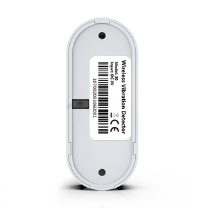 Sensor de vibración inalámbrico de 433MHz con manipulación para el sistema de alarma de seguridad del edificio de oficinas en el hogar - Product Image 3
