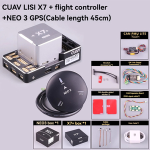 CUAV Leixun X7 + GPS RC Drone Open Source DIY Multi-Rotor Asa Fixa UAV Pixhack/APM/px4 Controlador de Voo para Câmera - Product Image 6