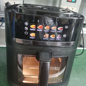 Friggitrice ad aria intelligente con finestra a vista da 9,5 l con controllo digitale elettrico a colori 10 da 1500W - Product Image 6