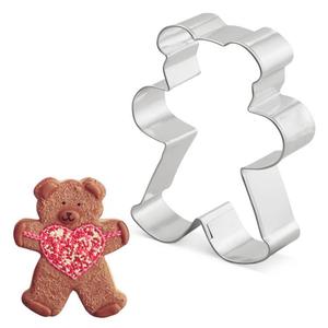 Alman gıda kanunu standartlarına uygun sevimli ayılar şeklinde çeşitli özelleştirilebilir çerez kesiciler. - Product Image 6