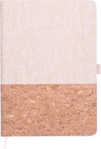 Ork-Cuaderno con tapa Abric, marcapáginas con cinta y logotipo impreso - Product Image 2