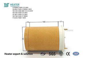 陶瓷加热元件圆形陶瓷加热器电陶瓷线轴加热器芯 - Product Image 6