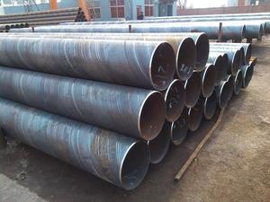 ASTM A36 <strong>Q235B</strong> SS400 <strong>ERW</strong> Round Welded Steel Pipe Hot Rolled ISO9001 Certified Carbon Round Pipe for Oil Structure Applications