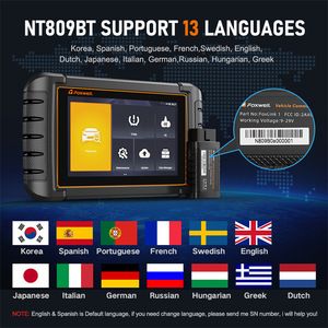 NT809TS OBD2 bidirezionale Auto Scanner Auto Auto errore strumento diagnostico lettore codice TPMS Test Relearn funzione di programmazione - Product Image 4