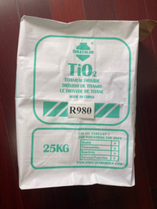 二氧化钛金红石R980 (p.w.6) TIO2混合材料工业制造 - Product Image 5