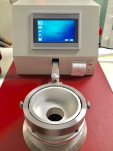 Probador de permeabilidad al aire textil de laboratorio ASTM D737 Máquina de prueba de transpirabilidad de tela digital - Product Image 5