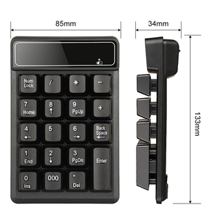 Factory OEM 19 Keys 2.4g Wireless Mechanical <strong>Keyboard</strong> Wireless <strong>Numeric</strong> <strong>Keyboard</strong> Mini Wireless Computer Office Finance <strong>Keypad</strong>