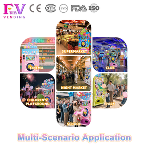 Thiết Kế Mới Điện Trẻ Em Bóng Máy Bán Hàng Tự Động Dễ Dàng Hoạt Động Với Đồng Xu Mã QR Mã Thẻ Tín Dụng Hệ Thống Thanh Toán Cho Trung Tâm Sử Dụng - Product Image 4