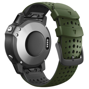 Garmin Fenix 6X 6 6S Pro 5X 5 5S Plus 3 3HR945 Easy Fitクイックリリースリストストラップ用26mm22mmスポーツシリコンウォッチバンド - Product Image 6