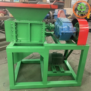 低エネルギー消費大トルクスクラップ重融点PVC HDPE PP PETスクラップデュアルシャフトシングルモーターシュレッダー