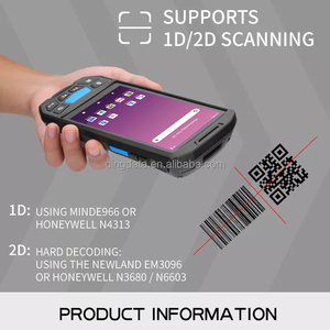 Pantalla táctil portátil, escáner de código QR 4G te, 125 y 134,2 - Product Image 4