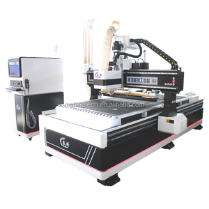 Macchina lineare del router di legno di cnc di atc per il router di cnc di solidwood atc con la tabella di scarico di caricamento automatica - Product Image 2