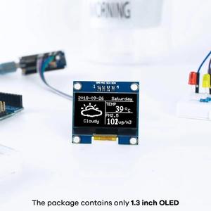 1 pezzo blu/bianco 1.3 pollici IIC OLED modulo Display 128x64 Pixel SH1106 modulo schermo compatibile con/Raspberry Pi - Product Image 5