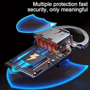 100W迷你汽车点烟器插座适配器快速充电器PD30W Usb C汽车充电器QC3.0适配器双端口C型汽车充电器 - Product Image 3