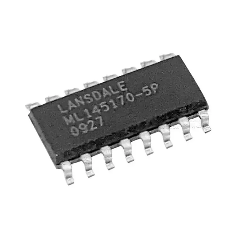 Microtroller ML145170-5Pパッケージ電子部品埋め込みSOIC-16 100% 高品質