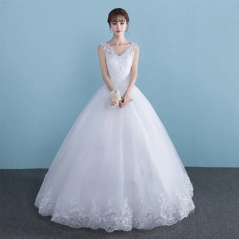 Vestido de novia de importación para ninang, elegante, sencillo, personalizado, elegante