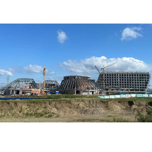 Cobertizo de estructura de acero de gran envergadura Construcción Diseño industrial Edificio de fábrica prefabricado - Product Image 2