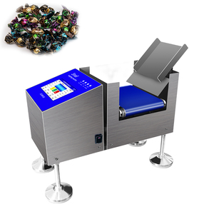 Para embalaje de aperitivos, brocas de ternera, industria alimentaria de dulces, pequeña máquina de pesaje, pesadora de verificación de clasificación izquierda y derecha - Product Image 1