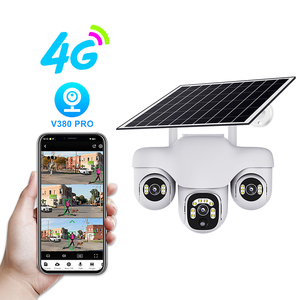 Kerui 6MP Wifi/4G Giám Sát Máy Ảnh 3 Ptz Với Năng Lượng Mặt Trời Bảng Điều Khiển EU An Ninh Mạng Máy Ảnh 8000MAh Pin Dài Chờ V380 Pro - Product Image 1