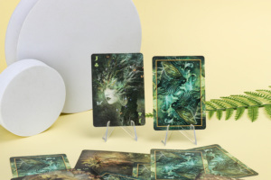 Индивидуальные игральные карты высокого качества 310gsm черный ядро покерная колода с пользовательскими сексуальными картами для взрослых покерные карты Tcuk Box - Product Image 5