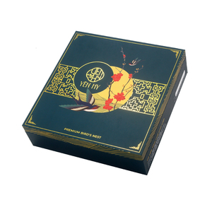 定制印刷logo硬纸空鸟巢包装盒高级豪华纸板礼品盒鸟巢包装 - Product Image 1
