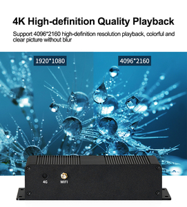 7x24 Stunden Kommerzielle Nutzung Digital Signage Media Player Rockchip RK3399 GPS 4G Lte Android Signage Player TV-Box - Product Image 3