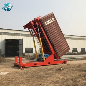 Hight Quality 20feet Turnover Machine <strong>Container</strong> Tilter Tipper <strong>Container</strong> Bulk Material <strong>Loading</strong> and Unloading - Product Image 2