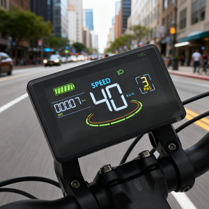 Urban Travel Integrated <strong>Speedometer</strong> Colour <strong>LCD</strong> <strong>Display</strong> Electronic Cycling Computer Speed/Mileage Accessory For Ebike <strong>Bicycle</strong> - Product Image 1