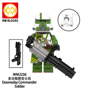 WM6125 Building Blocks Clone <strong>Troopers</strong> 501st Regiment Imperial Stormtrooper Mini Robot Figure Toy Bricks Assembling Doll Present - Product Image 3