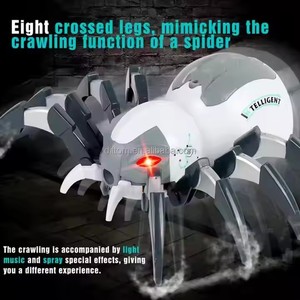 2.4G RC Spray Spider Elektronischer multifunktion aler intelligenter Insekten roboter Araneid Crawling Animal Toys - Product Image 3