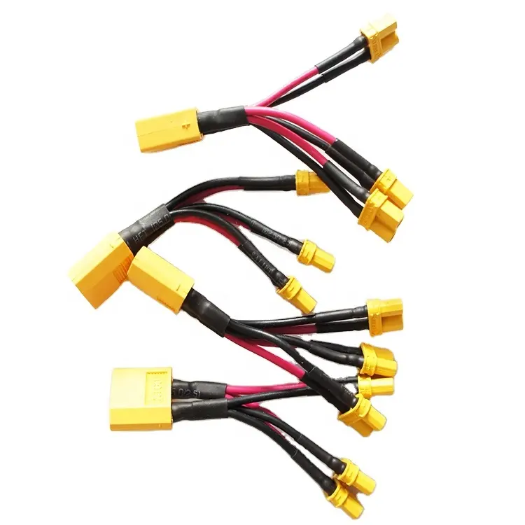 XT60 macho conectores 12AWG Cable macho enchufe hembra XT30 XT60 XT90 MR30 MT60 Cable arnés de alambre