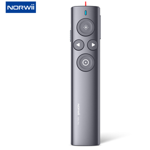 Norwii N95s Pro telecomando di presentazione puntatore Laser digitale e fisico con puntatore Air Mouse, supporto evidenziazione/ingrandimento/LED/LCD - Product Image 1
