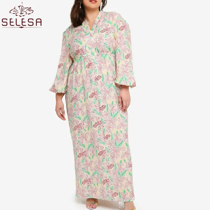 Nuevo hermosa pluma de Abaya tartán diseño musulmán islámico Baju-Kurung las mujeres musulmanas Baju Kurung