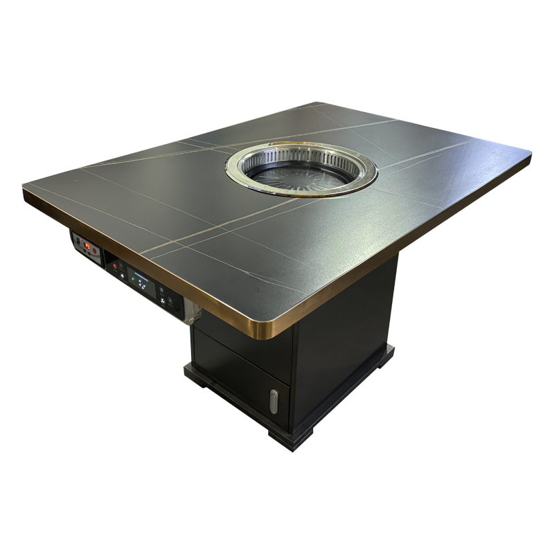 Mesa de barbacoa sin humo 02