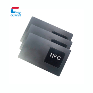 Personalizar NFC Metal PVC en blanco fibra de carbono Metal tarjeta de visita Logo código QR Número de serie Soporte Diseño personalizado - Product Image 4