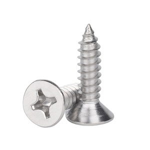 <strong>M1</strong>.2 M.<strong>7</strong> M2 M2.2 M2.6 M3 M3.5 M4 M4.2 M5 M6 M8 304 Stainless Steel Self-Tapping Phillips Flat Head Wood <strong>Screws</strong> ANSI Metric - Product Image 2