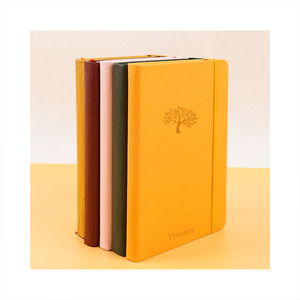 Accademic A5 Logo personalizzato tascabile blocco Note in pelle per diario libro personalizzato elastico con copertina rigida Planner diario taccuino - Product Image 1