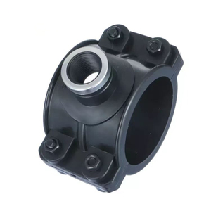 Hdpe braçadeira para irrigação pn16, acessórios de tubulação, hdpe mdpe pp
