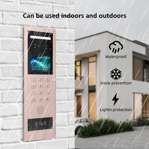 Tuya Smart Home Door Intercom Video Doorphone para múltiples apartamentos 10 pulgadas Monitor interior Sistema de intercomunicación de red - Product Image 5